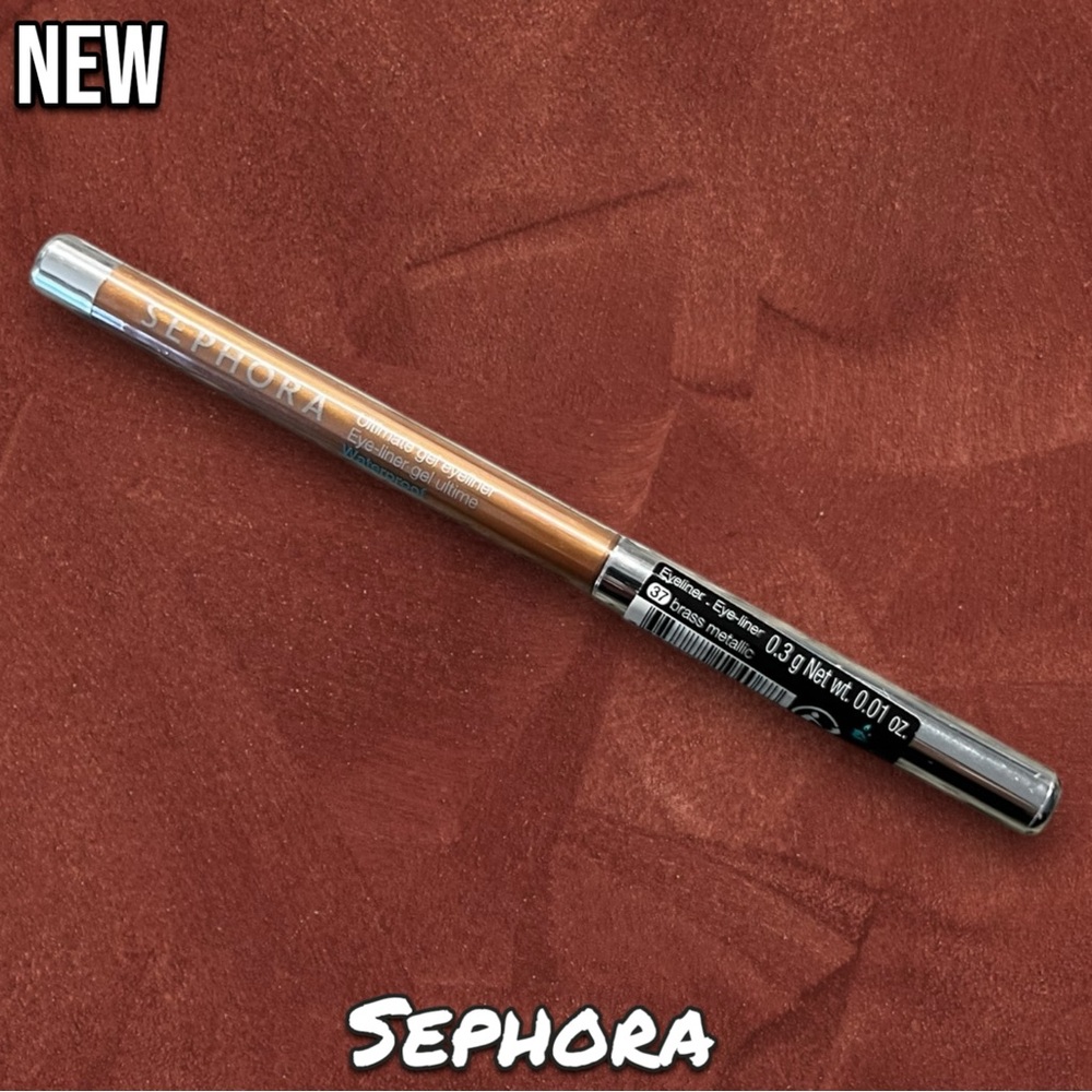 New Sealed SEPHORA COLLECTION Ultimate Gel Waterproof Eyeliner Pencil - Brass Me - Picture 2 of 5